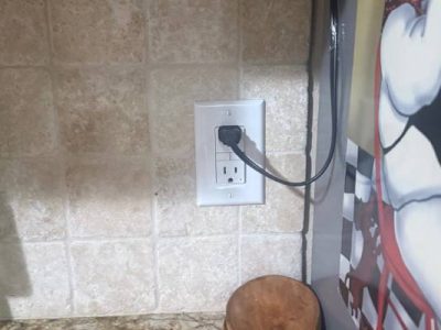 Newly Installed Outlet
